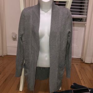 Nine West gray cardigan sweater